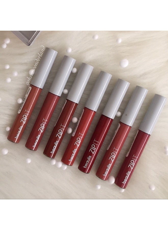 بوليس Zip It Liquid Matte Lipstick, 117 - Rosy - Image 2